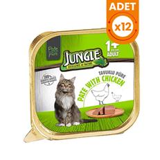 Jungle Tavuklu Pate Yetişkin Konserve Kedi Maması