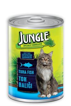 Jungle Ton Balıklı Konserve Kedi Maması