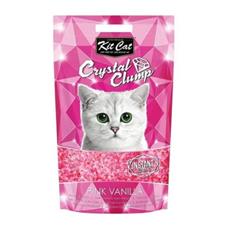 Kit Cat Pink Vanilla Topaklanan Vanilya Kokulu Silika Kedi Kumu 4 Lt