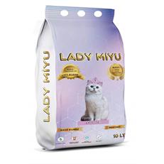 Lady Miyu Lavantalı Süper Topaklanan Bentonit Doğal Kedi Kumu