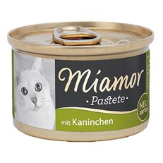 Miamor Pastete Tavşanlı Tahılsız Konserve Kedi Maması