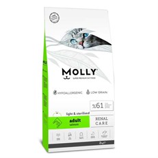 Molly Düşük Tahıllı Hipoalerjenik Somonlu Kısırlaştırılmış Kedi Maması