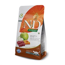 N&D Pumpkin Balkabaklı Geyik Etli ve Elmalı Yetişkin Kedi Maması