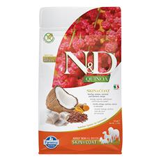 N&D Quinoa Skin Coat Ringa Balıklı Mini Yetişkin Köpek Maması