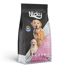 Nicky Puppy Tahıllı Kuzulu Yavru Köpek Maması