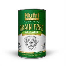 Nutri Canin Tahılsız Adult Kuzu Etli Konserve Köpek Maması