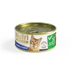 Nutri Feline Ton Balıklı ve Karidesli Yetişkin Konserve Kedi Maması