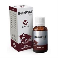 NutriVita Fish Beta-Vit Sağlık Bakımı Akvaryum Balık Vitamini