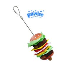 Pawise Hamburger Şekilli Kuş Oyuncağı