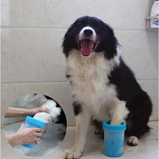 Pet Animal Köpek Pati Temizleme Aparatı  Boy 9.5x15h Cm