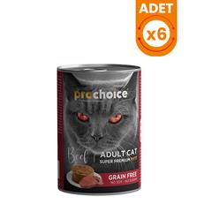 Pro Choice Adult Biftekli Yetişkin Konserve Kedi Maması