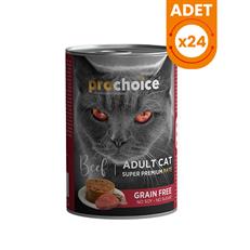 Pro Choice Adult Biftekli Yetişkin Konserve Kedi Maması