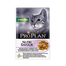 Pro Plan Sterilised Hindili Pouch Konserve Kedi Maması