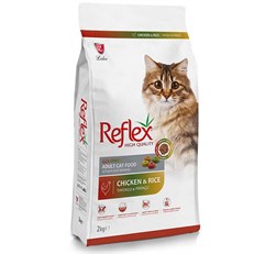 Reflex Adult Renkli Taneli Tavuklu Yetişkin Kedi Maması