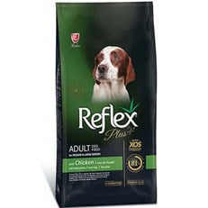 Reflex Plus Adult Orta ve Büyük Irk Tavuklu Yetişkin Köpek Maması