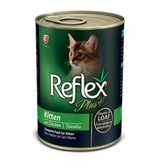 Reflex Plus Kitten Tavuklu Konserve Yavru Kedi Maması