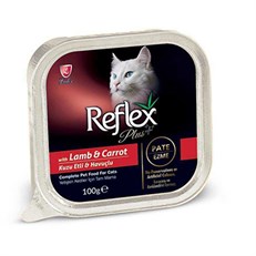 Reflex Plus Kuzu Etli Pate Yetişkin Konserve Kedi Maması