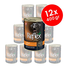 Reflex Plus Ördekli Yetişkin Köpek Konservesi 12x400 Gr