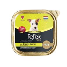 Reflex Plus Puppy Pate Organik Somonlu Küçük Irk Yavru Konserve Köpek Maması