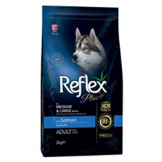 Reflex Plus Somonlu Orta ve Büyük Irk Yetişkin Köpek Maması