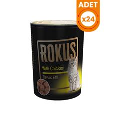 Rokus Tavuklu Yetişkin Konserve Kedi Maması