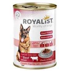 Royalist Biftekli Gravy Yetişkin Konserve Köpek Maması