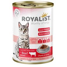 Royalist Biftekli Gravy Yetişkin Konserve Kedi Maması