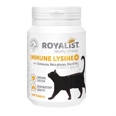 Royalist Immune Lysine Bağışıklık Güçlendirici Kedi Tableti