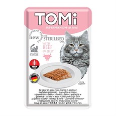 Tomi Dana Etli  Pouch Kısırlaştırılmış Konserve Kedi Maması