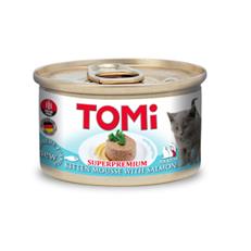 Tomi Kıyılmış Somonlu Tahılsız Yavru Konserve Kedi Maması