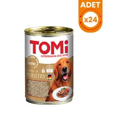 Tomi Kümes Hayvanlı Köpek Konservesi 24x400 Gr
