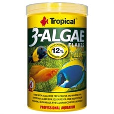 Tropical 3-Algae Flakes Tatlı ve Tuzlu Su Balıkları için Yosunlu Yem