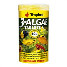Tropical 3-Algae Tablet A Tatlı ve Tuzlu Su Balıkları için Yosunlu Yem