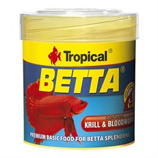 Tropical Betta Balıkları için Pul Balık Yemi