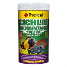 Tropical Cichlid Herbivore Pellet Otobur Cichlid için Balık Yemi