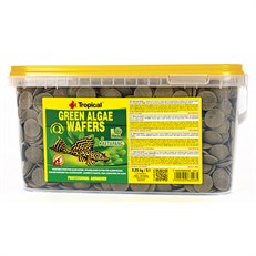 Tropical Green Algae Wafers Vatoz Balıkları için Yosunlu Yüzen Tablet Yem