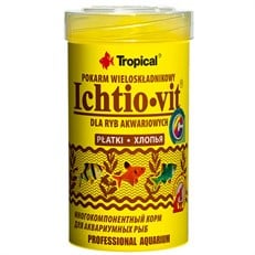 Tropical İchtio-Vit Zengin İçerikli Pul Balık Yemi