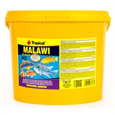 Tropical Malawı Flakes Malawı Cichlid Balıkları için Pul Balık Yemi