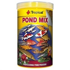 Tropical Pond Mix Bahçe Havuzunda Yaşayan Balıklar için Yem Karışımı