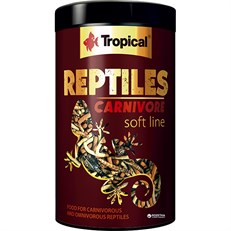 Tropical Reptiles Carnivore Soft Etobur ve Omnivor Sürüngenler için Yem