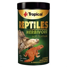 Tropical Reptiles Herbivore Soft Otobur ve Omnivor Sürüngenler için Yem