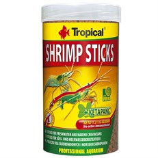 Tropical Shrimp Sticks Tatlı ve Tuzlu Su Kabukluları için Çubuk Yem