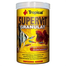 Tropical Süpervit Granulat Tropikal Balıklar için Granül Balık Yemi