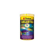 Tropical Tanganyika Flakes Tanganyika Cichlid Balıkları için Pul Balık Yemi