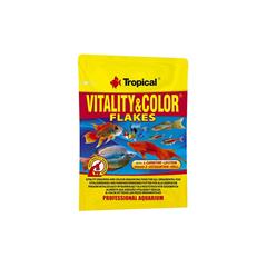 Tropical Vitality Color Flakes Tropikal Balıklar için Renklendirici Pul Yem