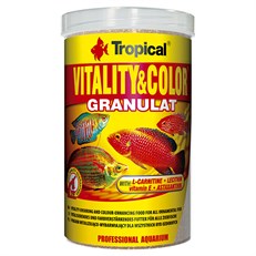 Tropical Vitality Color Granulat Tropikal Balıklar için Renklendirici Granül Balık Yemi