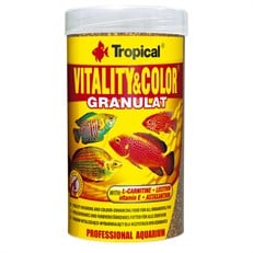 Tropical Vitality Color Granulat Tropikal Balıklar için Renklendirici Granül Balık Yemi