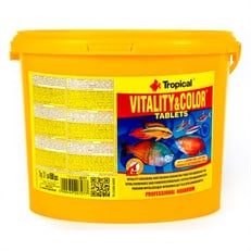Tropical Vitality Color Tablet Tropikal Balıklar için Renklendirici Tablet Balık Yemi