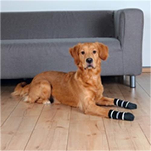 Trixie Çizgili Köpek Çorabı Kaymaz