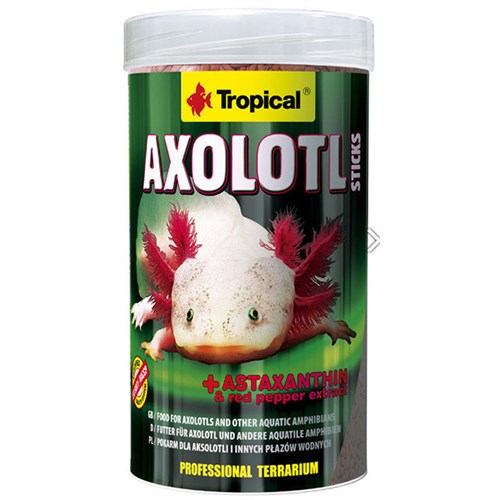 Tropical Axolotl Sticks İki YaşaMlı Canlılar için Çubuk Yem